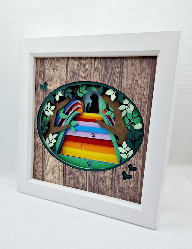 Handcrafted Layered Frames