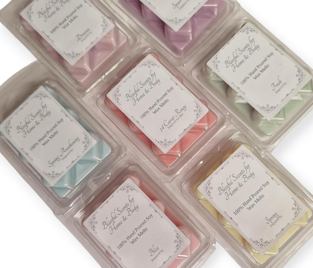Wax Heart Clamshells