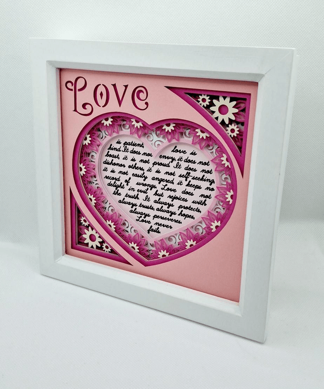 Handcrafted Layered Frames