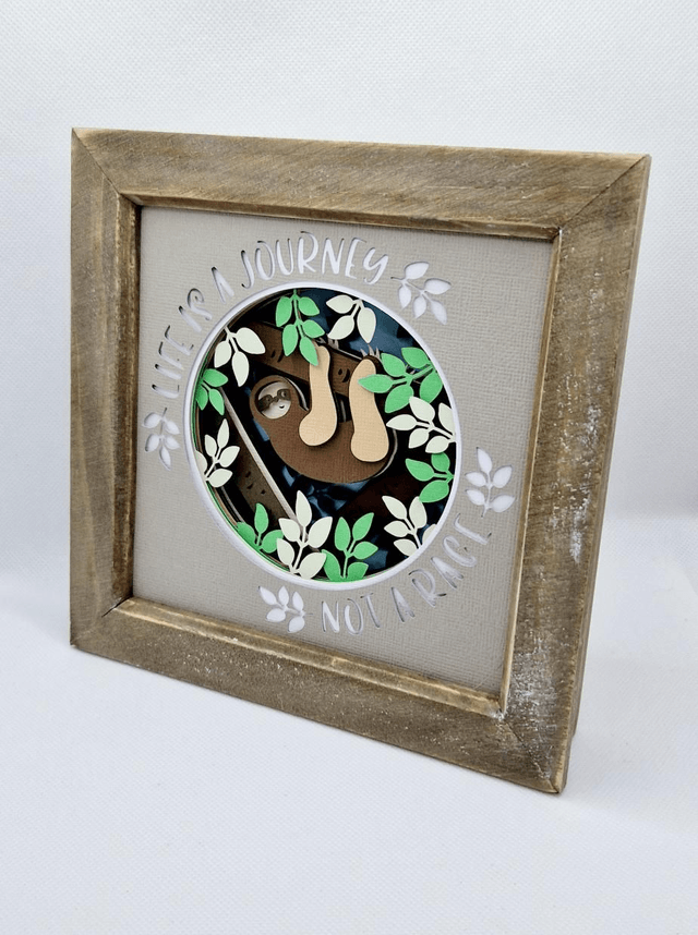 Handcrafted Layered Frames